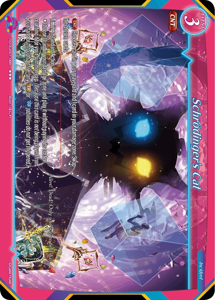 Schrodinger’s Cat (2020) [GB01] - Gate Ruler Single