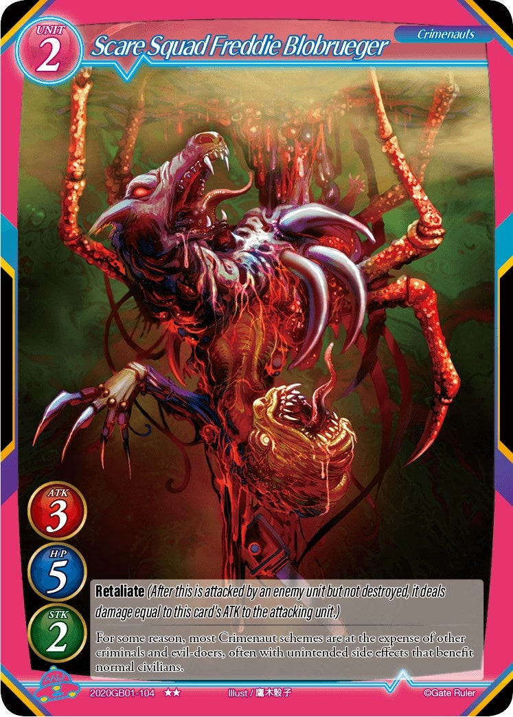 Scare Squad Freddie Blobrueger (2020) [GB01] - Gate Ruler Single