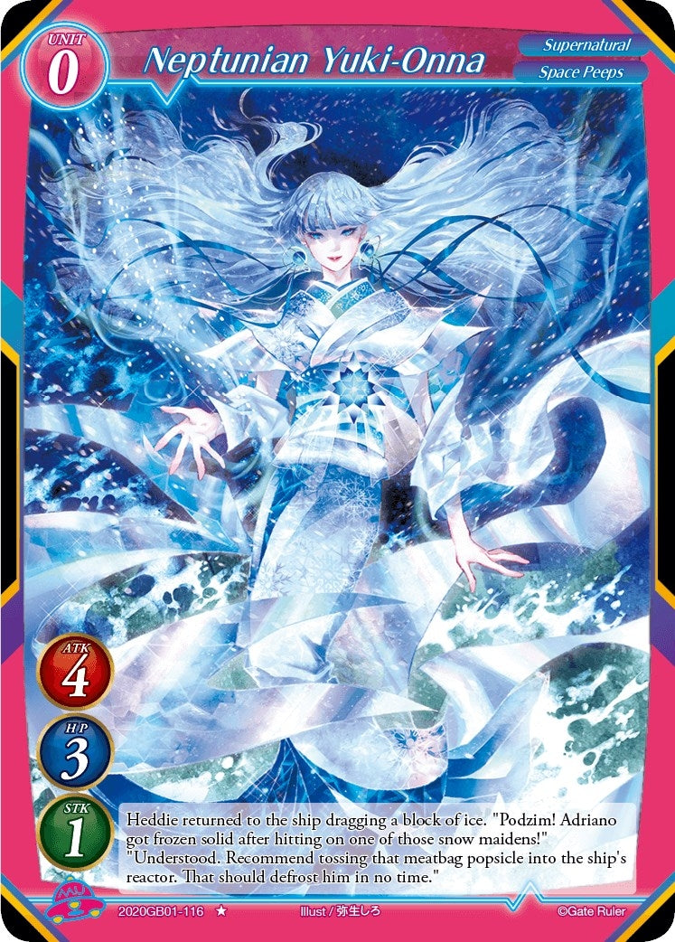 Neptunian Yuki-Onna (2020) [GB01] - Gate Ruler Single