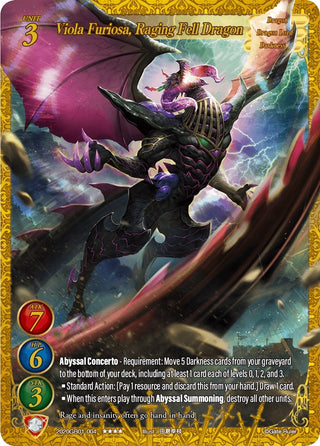 Viola Furiosa Raging Fell Dragon (2020) [GB01] - Gate Ruler Single