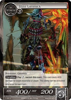 Blast Gimmick (1) [OG1] - Force of Will Single