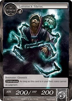 Gimmick Mimic (1) [OG1] - Force of Will Single