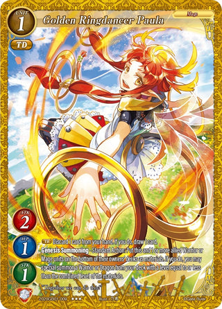 Golden Ringdancer Paula (2020) [GB01] - Gate Ruler Single