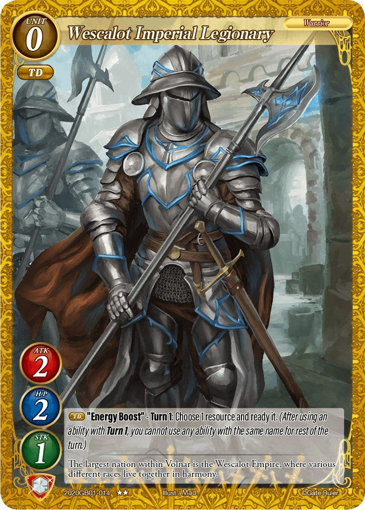 Wescalot Imperial Legionary (2020) [GB01] - Gate Ruler Single