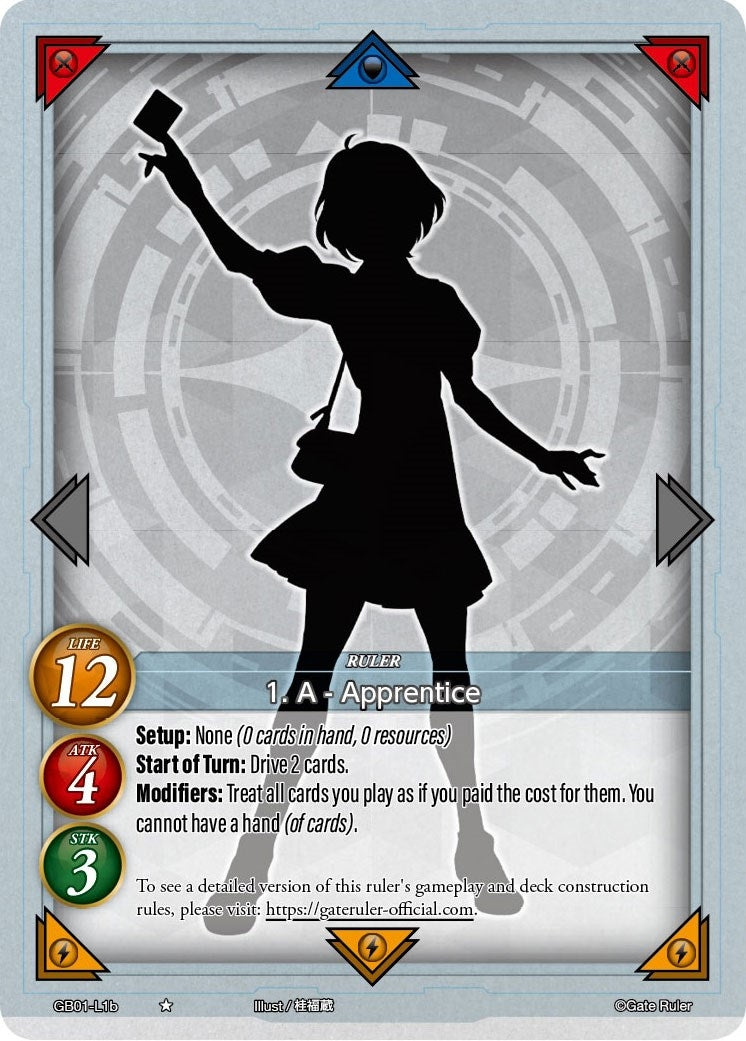 1. A - Apprentice (B) (11) [GB01] - Gate Ruler Single