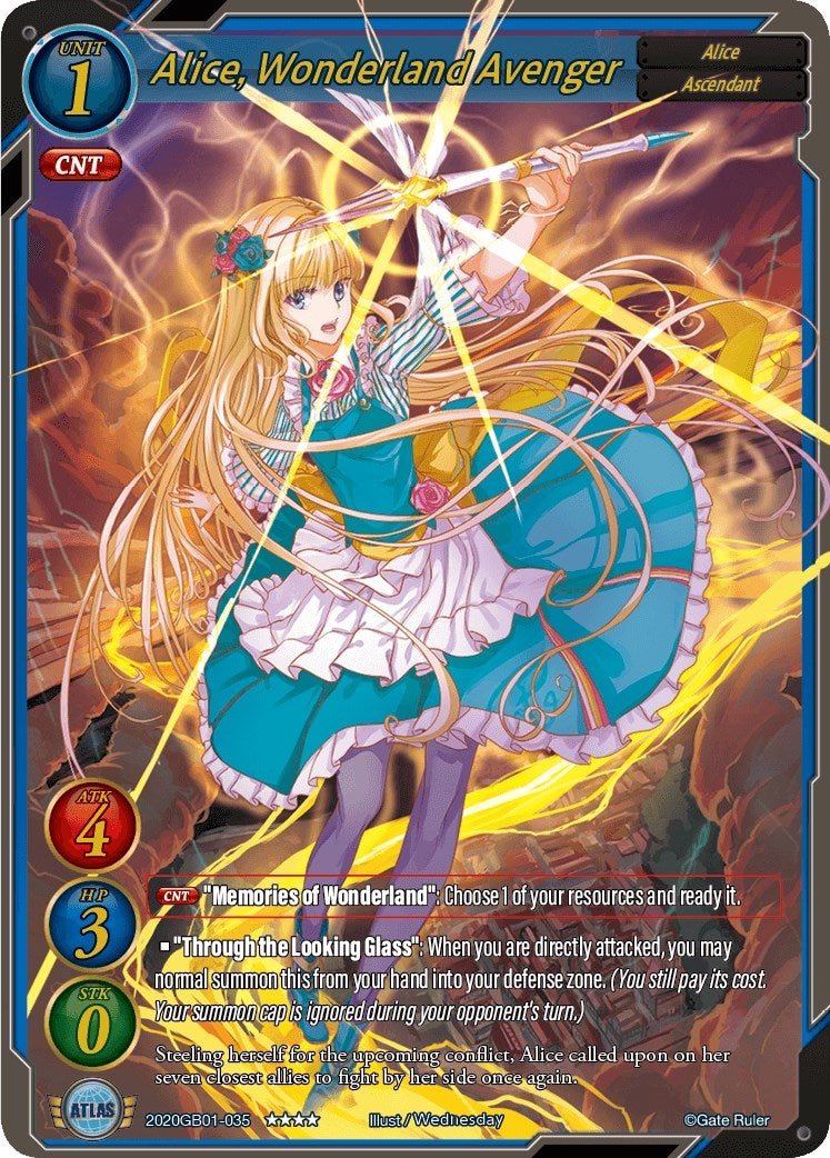 Alice Wonderland Avenger (2020) [GB01] - Gate Ruler Single
