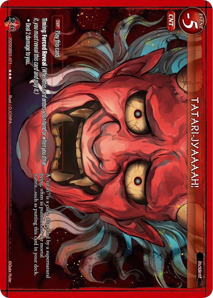 TATARI-JYAAAAH! (2020) [GB01] - Gate Ruler Single