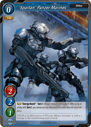’Spartan’ Panzer Marines (2020) [GB01] - Gate Ruler Single