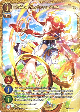 Golden Ringdancer Paula (Extended Art) (2020) [GB01] - Gate Ruler Single