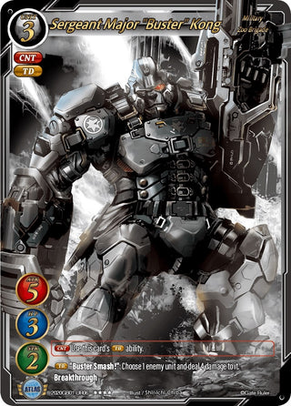 Sergeant Major ’Buster’ Kong (Uber Rare) (2020) [GB01] - Gate Ruler Single