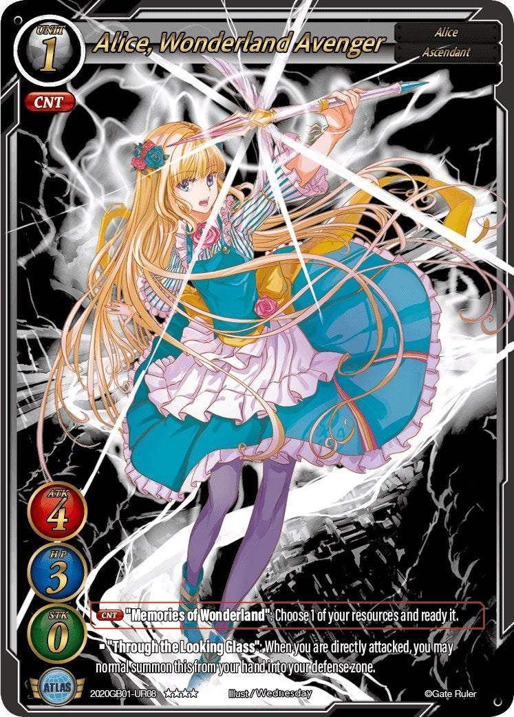 Alice Wonderland Avenger (Uber Rare) (2020) [GB01] - Gate Ruler Single