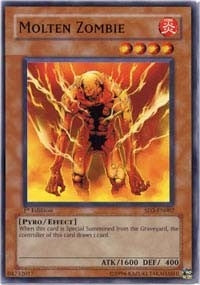 Molten Zombie (3007) (SD3) - YuGiOh Single
