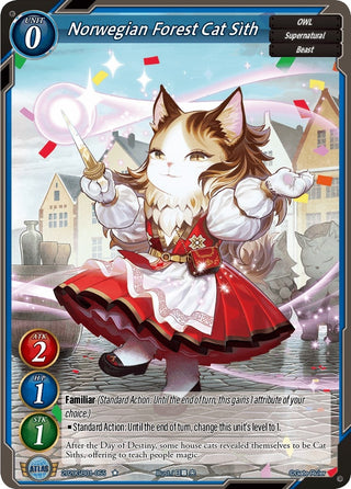 Norwegian Forest Cat Sìth (2020) [GB01] - Gate Ruler Single