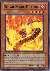 Solar Flare Dragon (3008) (SD3) - YuGiOh Single