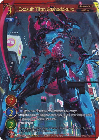 Exosuit Titan Gashadokuro (Full Art) (2020) [GB01] - Gate Ruler Single