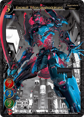 Exosuit Titan Gashadokuro (Uber Rare) (2020) [GB01] - Gate Ruler Single