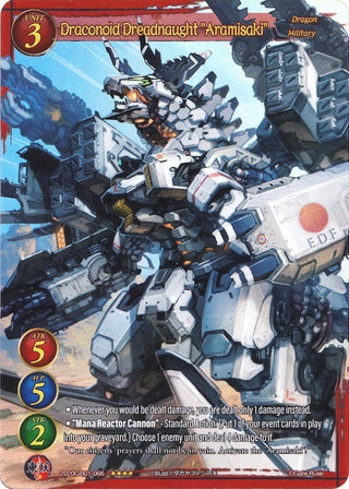 Draconoid Dreadnaught ’Aramisaki’ (Full Art) (2020) [GB01] - Gate Ruler Single