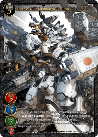 Draconoid Dreadnaught ’Aramisaki’ (Uber Rare) (2020) [GB01] - Gate Ruler Single