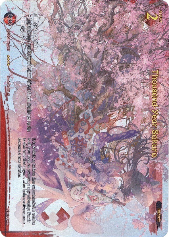 Thousand-Year Sakura (Full Art) (2020) [GB01] - Gate Ruler Single