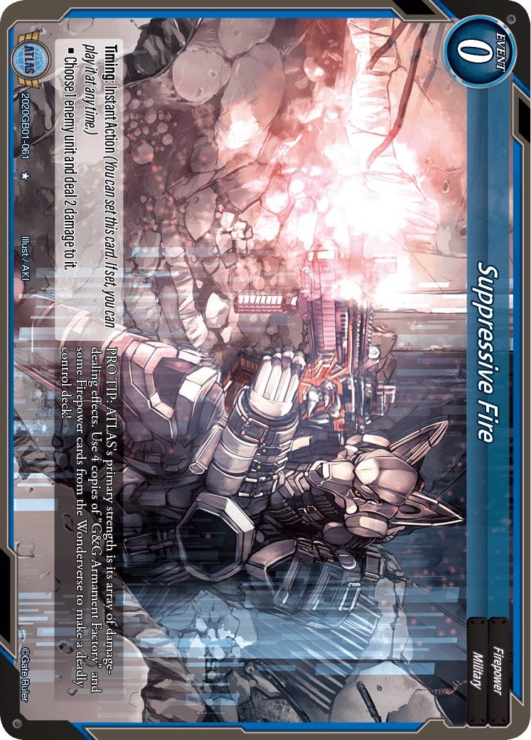 Suppressive Fire (2020) [GB01] - Gate Ruler Single