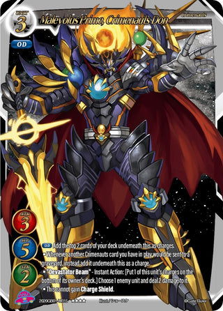 Malevolus Prime Crimenauts Don (Uber Rare) (2020) [GB01] - Gate Ruler Single