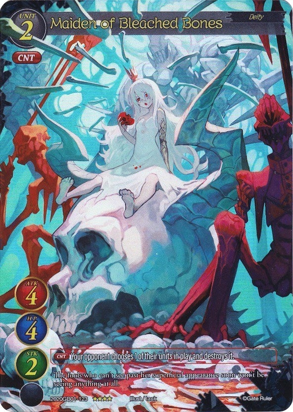 Maiden of Bleached Bones (Full Art) (2020) [GB01] - Gate Ruler Single