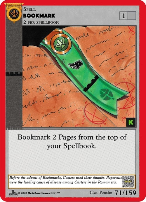 Bookmark (71) (CNKE) - MetaZoo Single