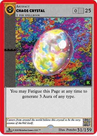 Chaos Crystal (31) (CNKE) - MetaZoo Single