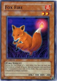 Fox Fire (3013) (SD3) - YuGiOh Single