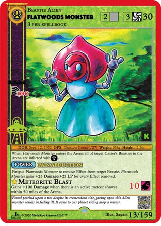 Flatwoods Monster (13) (CNKE) - MetaZoo Single