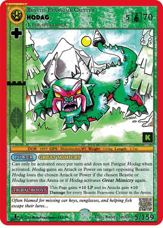 Hodag (5) (CNKE) - MetaZoo Single