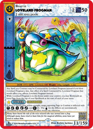 Loveland Frogman (11) (CNKE) - MetaZoo Single