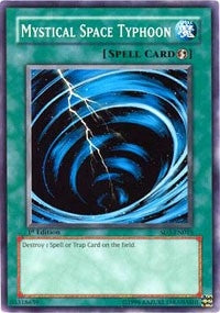 Mystical Space Typhoon (3015) (SD3) - YuGiOh Single