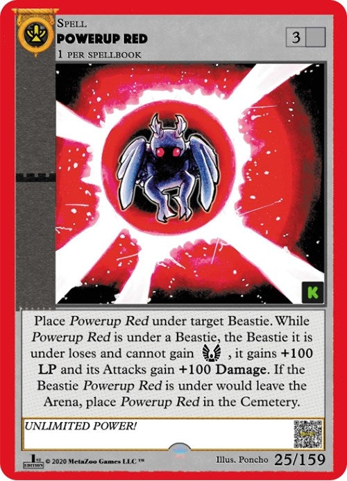 Powerup Red (25) (CNKE) - MetaZoo Single