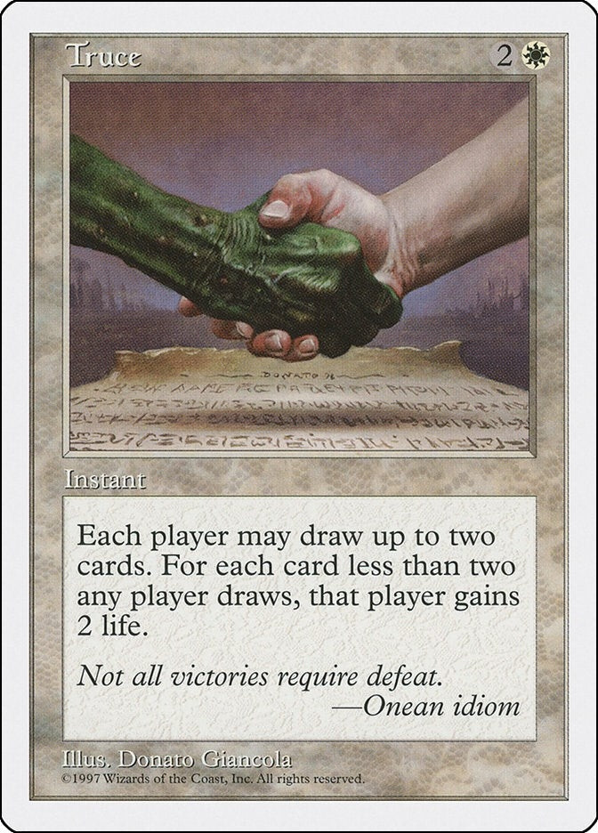 Truce [5ED] - MTG Single