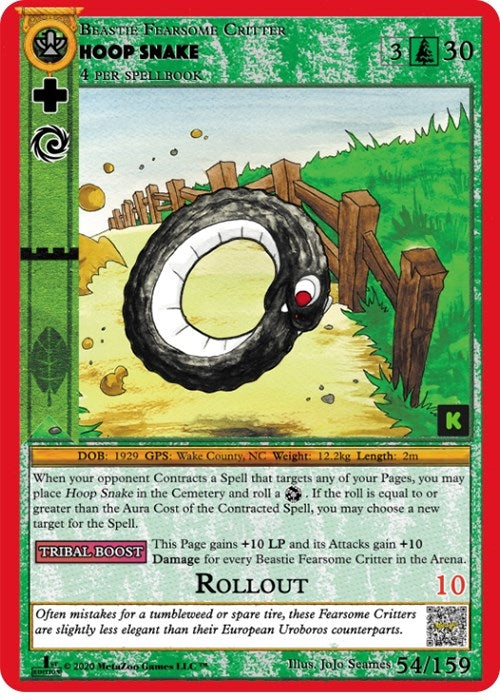 Hoop Snake (54) (CNKE) - MetaZoo Single
