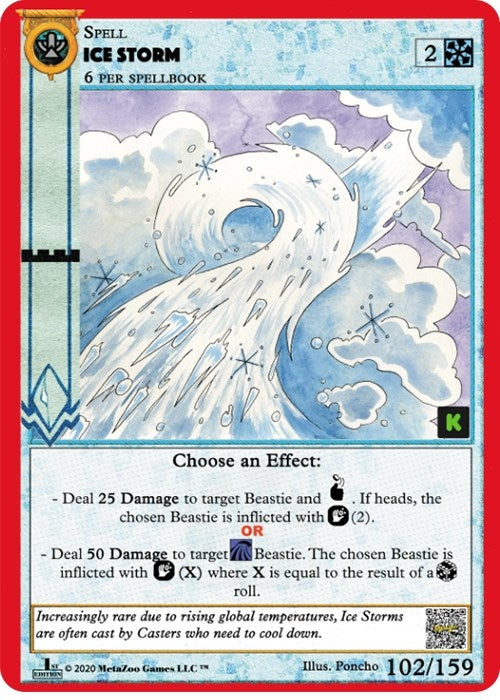 Ice Storm (102) (CNKE) - MetaZoo Single