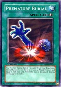 Premature Burial (3018) (SD3) - YuGiOh Single