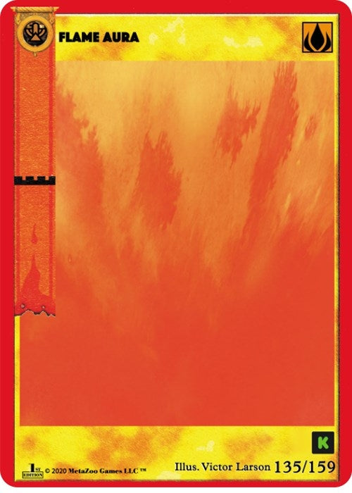 Flame Aura (135) (CNKE) - MetaZoo Single