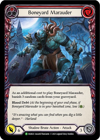 Boneyard Marauder (Red) (23) [PR] - Flesh and Blood TCG Single