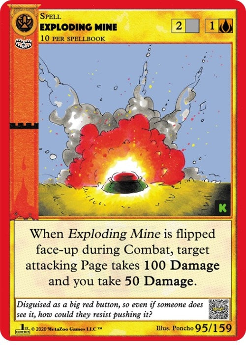 Exploding Mine (95) (CNKE) - MetaZoo Single