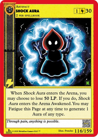 Shock Aura (116) (CNKE) - MetaZoo Single