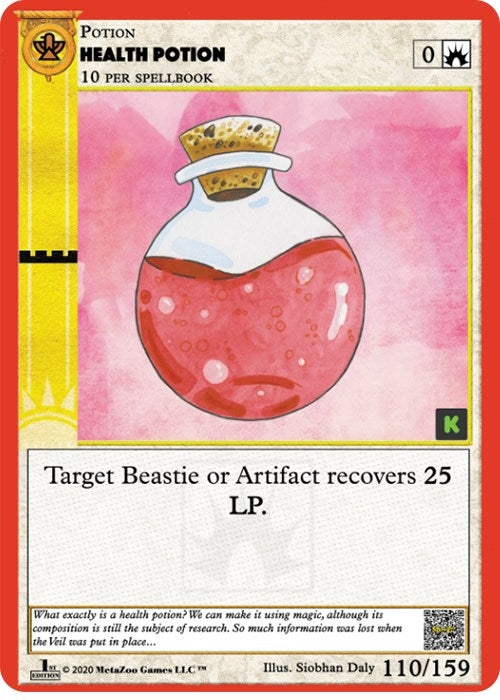 Health Potion (110) (CNKE) - MetaZoo Single