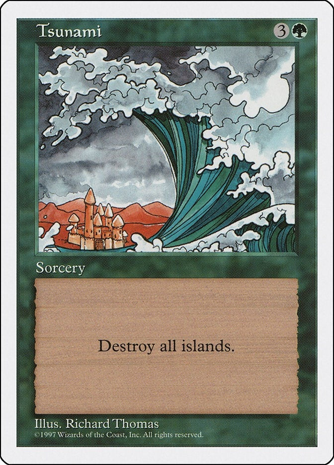 Tsunami [5ED] - MTG Single
