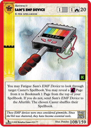 Sam’s EMF Device (108) (CNKE) - MetaZoo Single