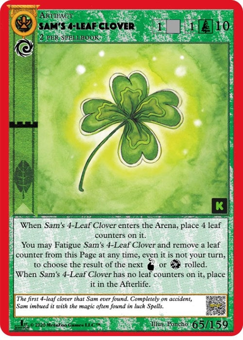 Sam’s 4-Leaf Clover (65) (CNKE) - MetaZoo Single
