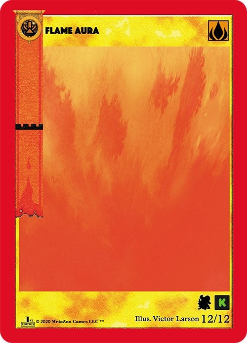 Flame Aura (12) (CNKE-TD) - MetaZoo Single