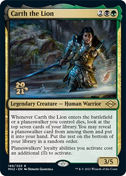 Carth the Lion (189) [PRE] - MTG Single