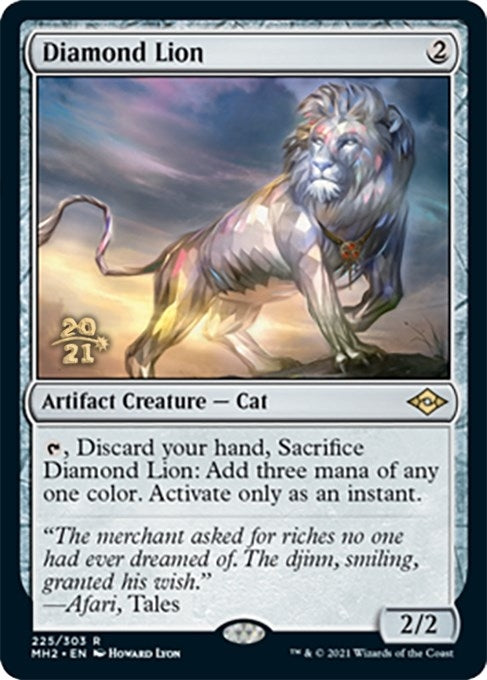 Diamond Lion (225) [PRE] - MTG Single