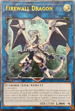 Firewall Dragon (UTR) (16002) (OP16) - YuGiOh Single